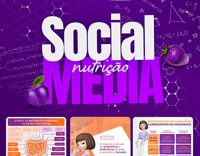 Social Media - Nutrição