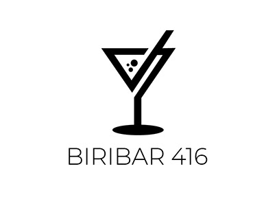 Logotipo para o restaurante Biribar 416