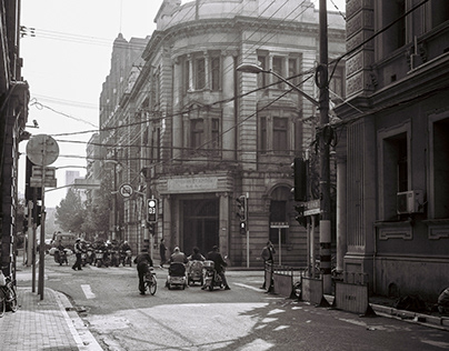 Shanghai, One Roll of Medium Format Black & White Film