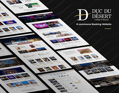 Duc Du Désert - eCommerce Booking Site