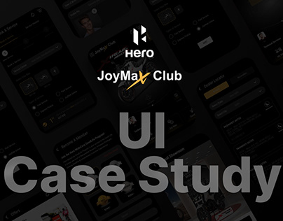 Hero Customer App UI Case Study