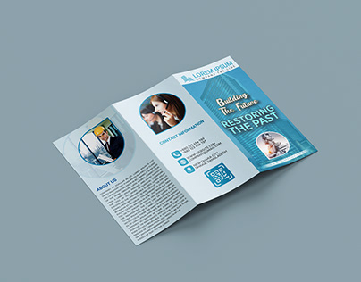 Corporate trifold brochure Design