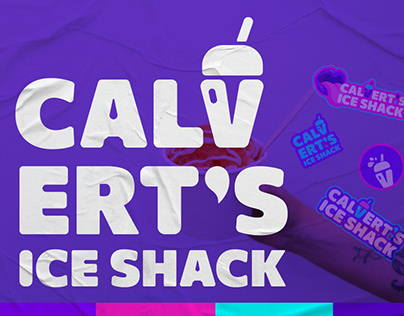 CALVERT`S ICE SHACK / Branding Heladería