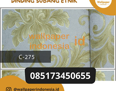Vendor Wallpaper Dinding Subang Etnik