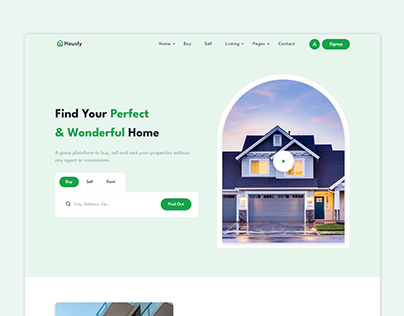 Hously - Real Estate Template