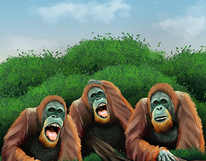 The Three Wise Orangutangs