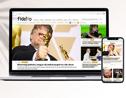 Fidelio Online programme magazine layout redesign