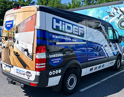 Hidef/Samsung Sprinter Van Wrap