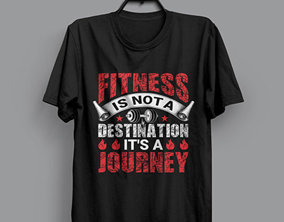 Fitness T-shirt Design