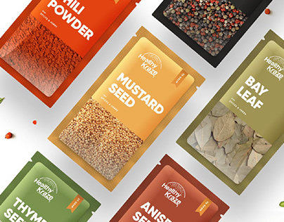 Healthy Kraze Spices | Branding & Packaging Design