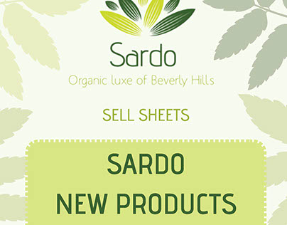 Example Sell Sheets - Sardo
