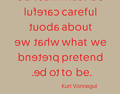 Kurt Vonnegut Poster