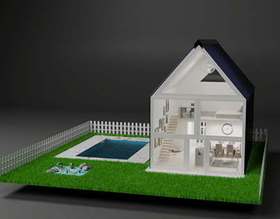 3D "Country House"