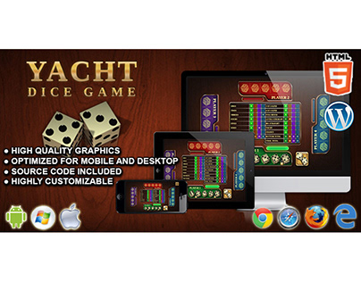 HTML5 Game: Yacht Dice Game