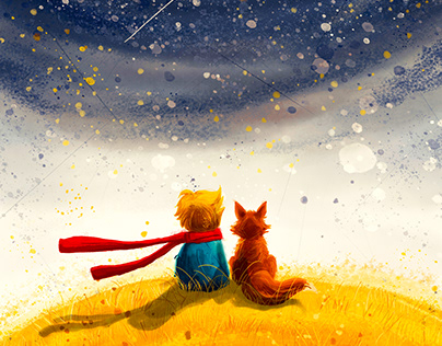 little prince and fox