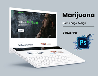 Marijuana Website Home Page