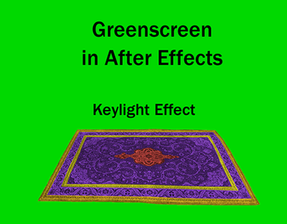 Greenscreen Magic Carpet