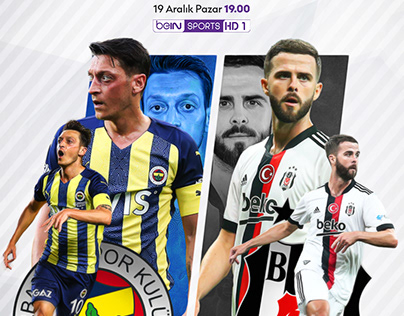 Fenerbahçe v Beşiktaş Poster | for beIN SPORTS Turkey