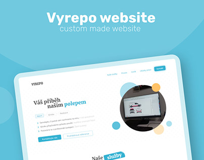 A custom made website for stickers manufacturer