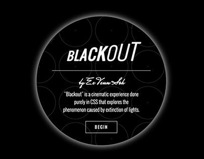 Codepen.io — Blackout