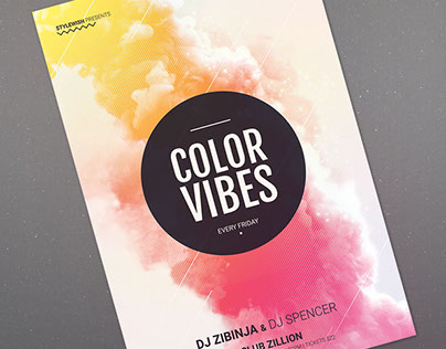 Color Vibes Flyer Template