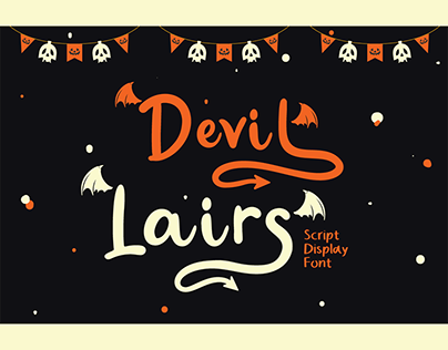 Devil Lairs – Halloween Font