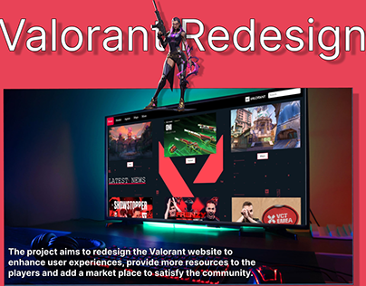 Valorant Redesign Website