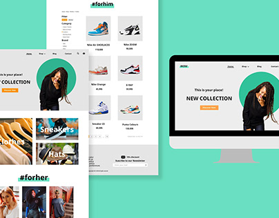 WOW Shop | E-commerce Web Design
