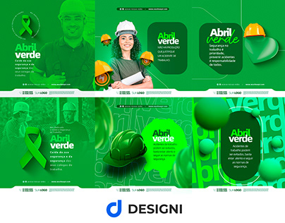 Social media - Abril Verde - Download Designi