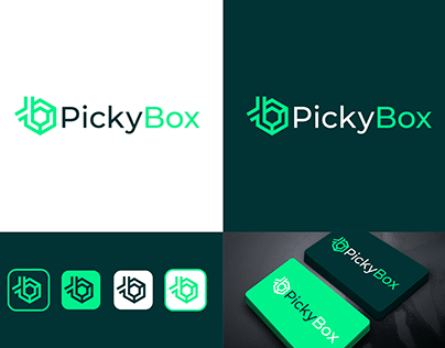 Brand Identity, Brand Guidelines, PickyBox Logo