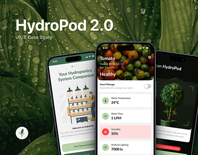 HydroPod 2.0 - Hydroponics Management Application