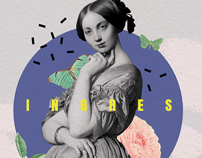 Affiche Ingres - Projet personnel