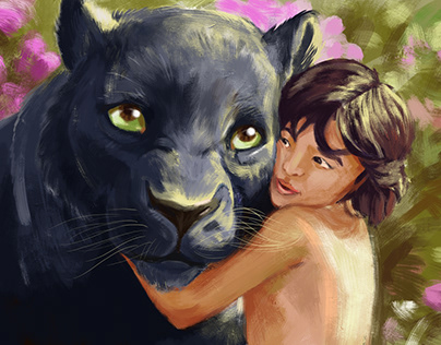 Mowgli and Bagira