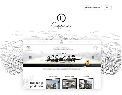 Trung Nguyên Ecoffee Website