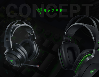 Razer headphones concept