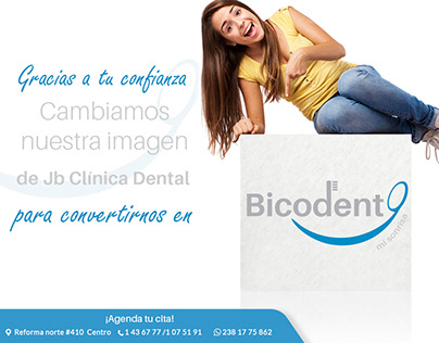 Project thumbnail - Rediseño de marca Jb clínica dental BICODENT