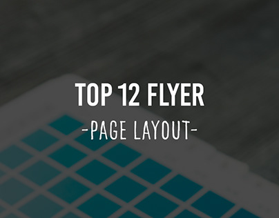 Page Layout | Trending Products Flyer