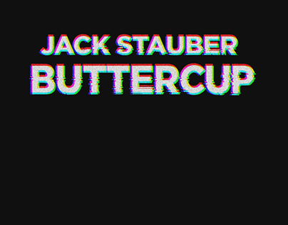 Typography || Jack Stauber - Buttercup