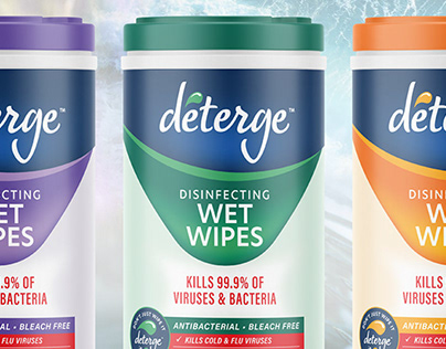 Deterge Disinfectant Spray & Wipes