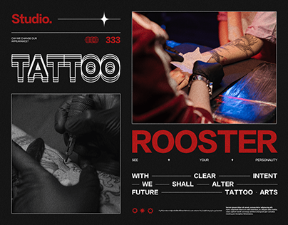 Tattoo studio | Landing page