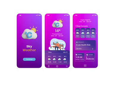Weather App Interface