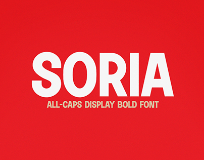 Soria Free Display Font