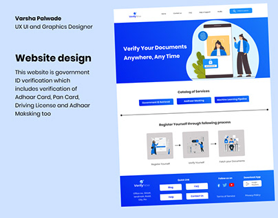 Government Id Verification-Website Design