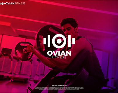 Ovian Fitness Logo Design