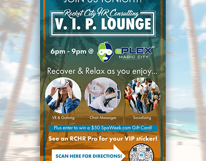 RCHR VIP Lounge Poster