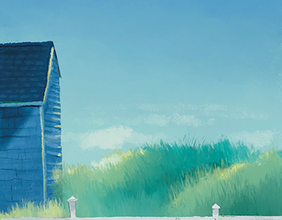 Project thumbnail - Beach Illustration Series Inspired by Plum Island