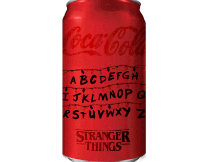 Coca Cola edit Stranger Things