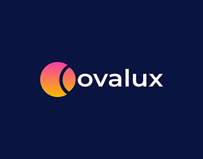 Branding O Letter Logo Design & Ovalux Logo concept
