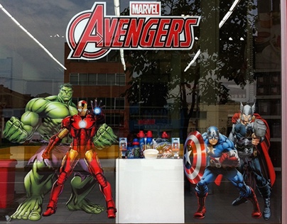 Vitrina Infantil Estra - Avengers