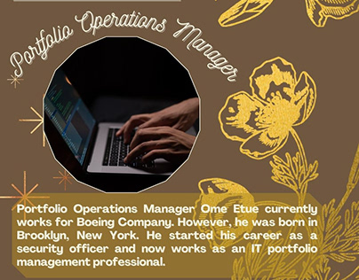 Ome Etue - Portfolio Operations Manager